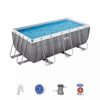 Bestway 56722 BW Каркасный бассейн Power Steel 412х201х122см, 8124л, фил.-насос 2006л/ч, лестница, попл.-дозатор Bestway 56722 BW Каркасный бассейн Power Steel 412х201х122см, 8124л, фил.-насос 2006л/ч, лестница, попл.-дозатор