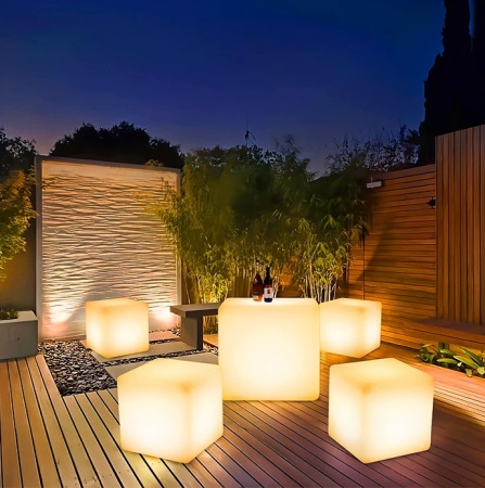 Светильник Куб 15 питание от сети 220В, RGB Светильник Куб 15 питание от сети 220В, RGB