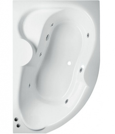 Ванна Vayer Azalia 150x105 (Правая) с гидромассажем